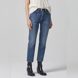 Citizens of Humanity Charlotte High Rise Straight Jeans size 25